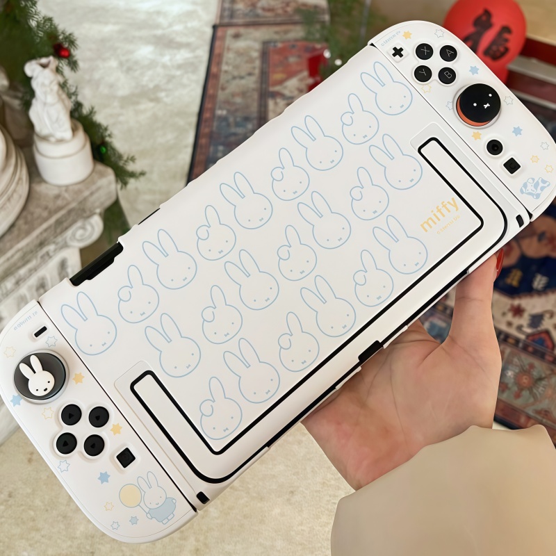 Gaming Accessories Aesthetic - Funda Protectora Geekshare Miffy Switch 2,
