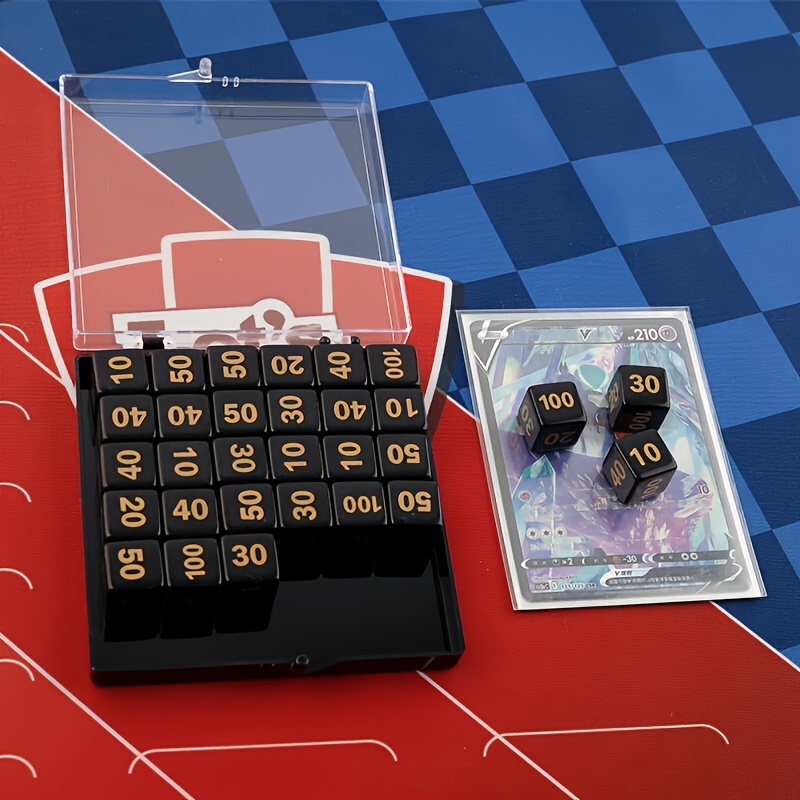Gaming Accessories To Have - 10 dados de conteo PTCG, dados