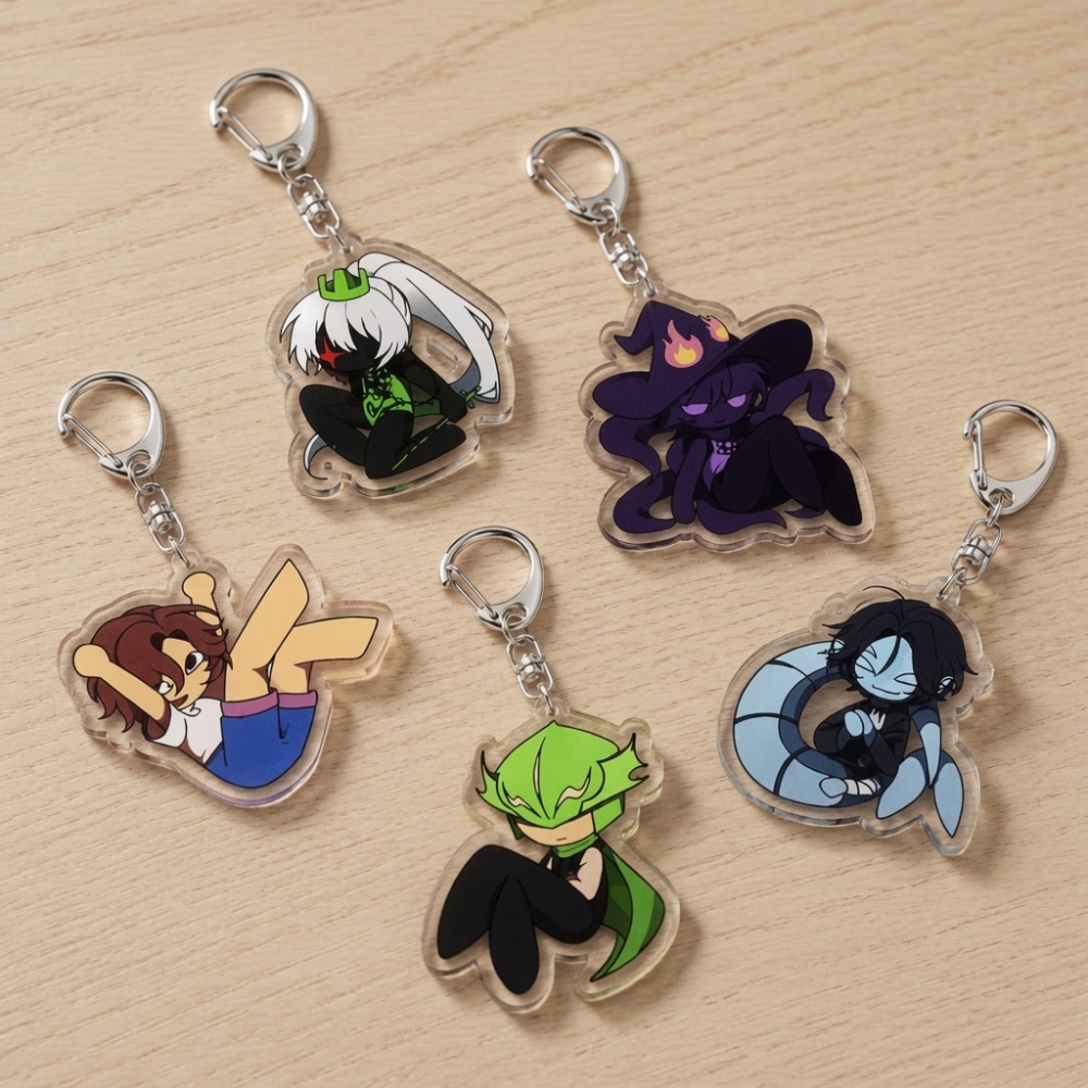 Gaming Accessories Wholesale - Llaveros de dibujos animados Chibi bonitos,