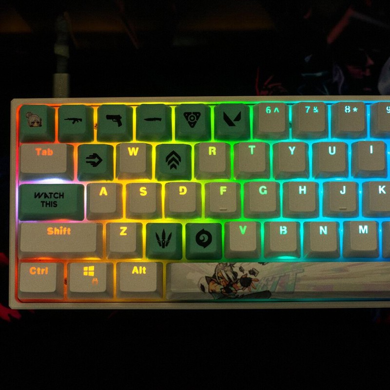 Teclas Personalizadas con Temá - Gaming Accessories Aesthetic reseña y precio
