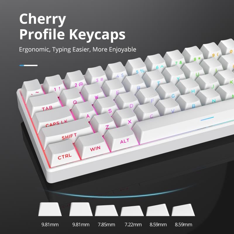 Teclas PBT de doble disparo de - Gaming Accessories Aesthetic reseña y precio