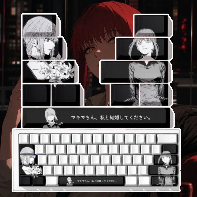 Teclas de Anime con Temática d - Gaming Accessories Aesthetic reseña y precio