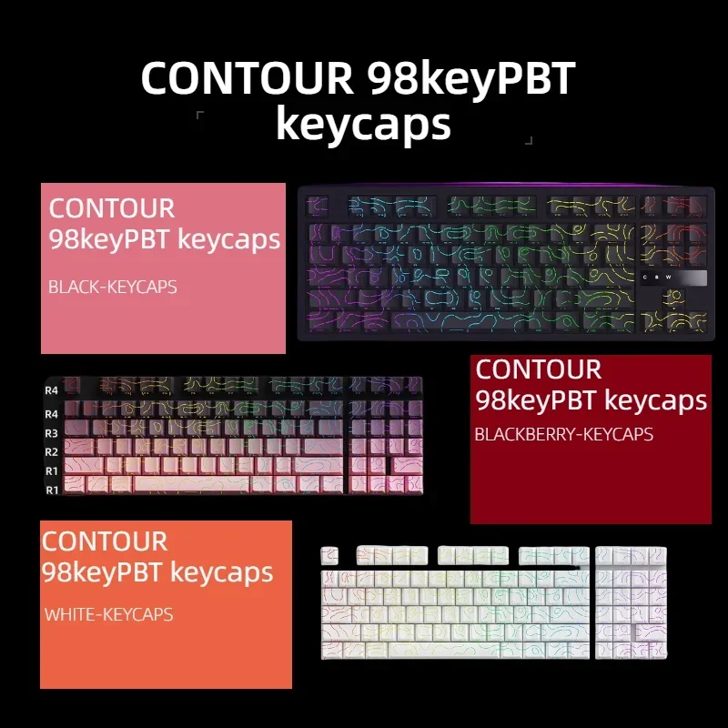 Contour KM98 PBT Keycaps: perf - Gaming Accessories Aesthetic reseña y precio