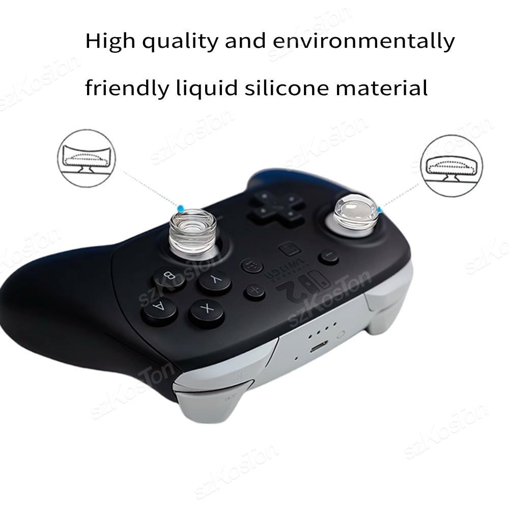 Tapas transparentes para empuñ - Japanese Gaming Accessories reseña y precio