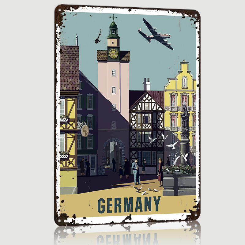 Póster de Alemania, Letreros M - Gaming Accessories Germany reseña y precio